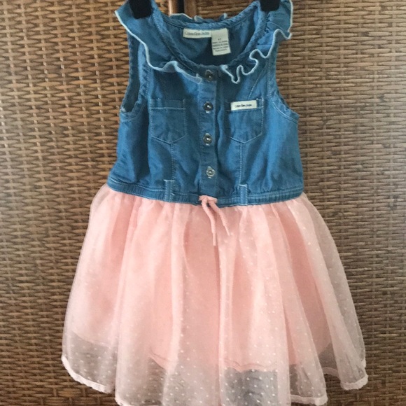 calvin klein toddler dress